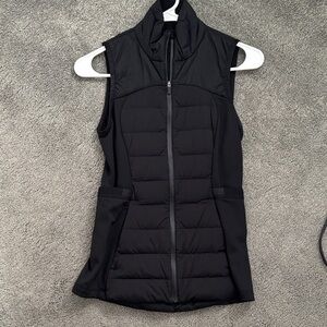 Lululemon Black Sleeveless Puffer Vest